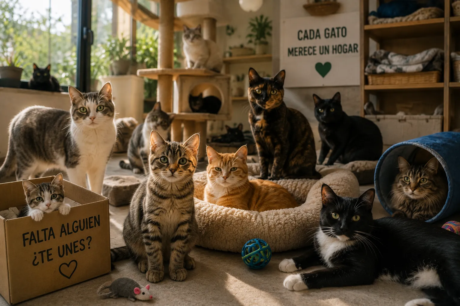 🐱 Jornada Solidaria de Cuidado de Gatos