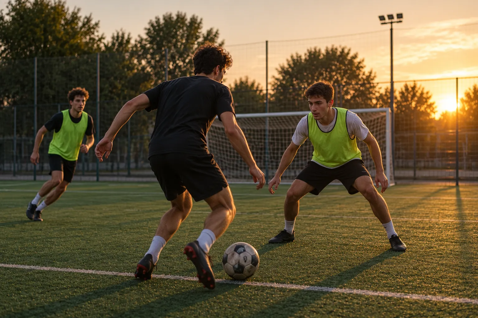 Partido de fútbol 