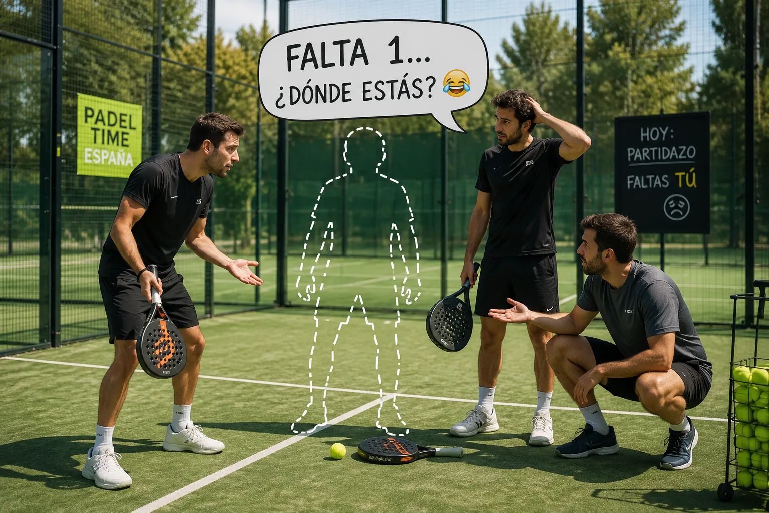 Partido de pádel en Padel Club